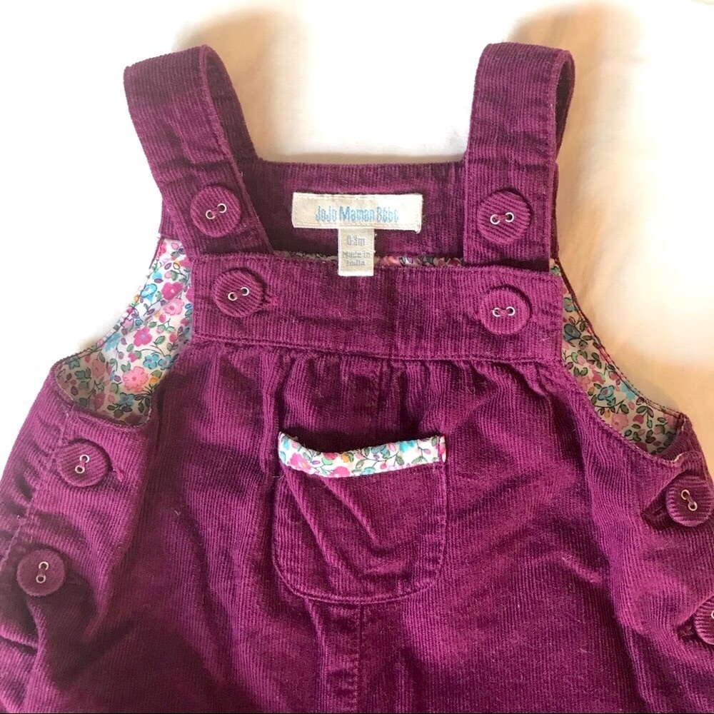 JoJo Maman Bebe corduroy overalls